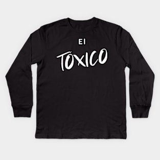 T-Shirt For Hispanic Latinos Camisa Playera Graciosa Kids Long Sleeve T-Shirt